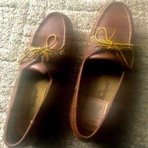 Rockport men’s boat shoes. 8 1/2 size excellent condition. New without  box